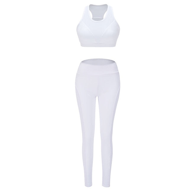 High Waist Seamless Yoga Set With Padded Pushup Sports Bra And Leggings  Womens Fitness Clothes Women For Gym And Sports Sports Suit Style #5007224  From Vmsu, $24.43