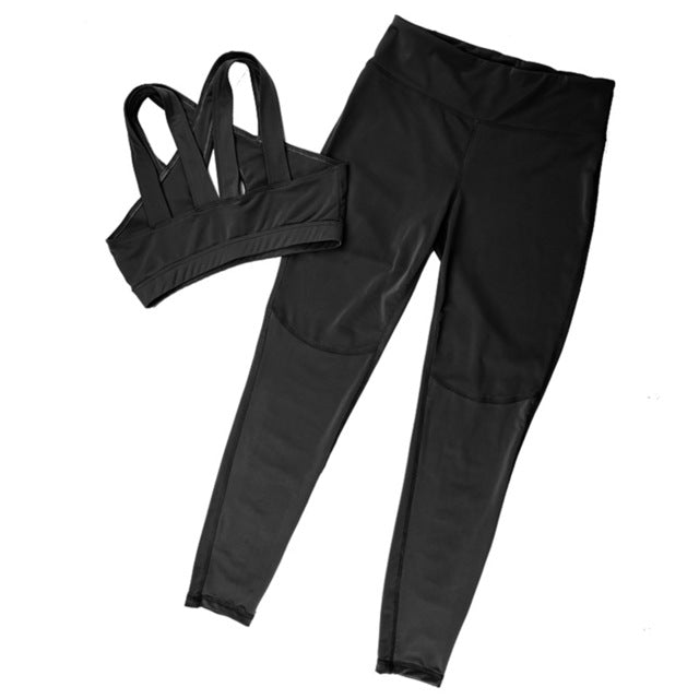 Women Yoga Set Gym Clothing Female Sport Fitness Suit Running