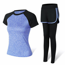 Load image into Gallery viewer, 5-piece Yoga Serve Bodybuilding Suit Woman Autumn Winter Jogging Fitness Running Gym Workout Clothes Female Jacket Long Sleeve