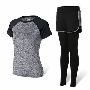 5-piece Yoga Serve Bodybuilding Suit Woman Autumn Winter Jogging Fitness Running Gym Workout Clothes Female Jacket Long Sleeve