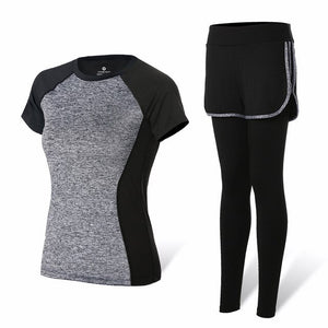 5-piece Yoga Serve Bodybuilding Suit Woman Autumn Winter Jogging Fitness Running Gym Workout Clothes Female Jacket Long Sleeve