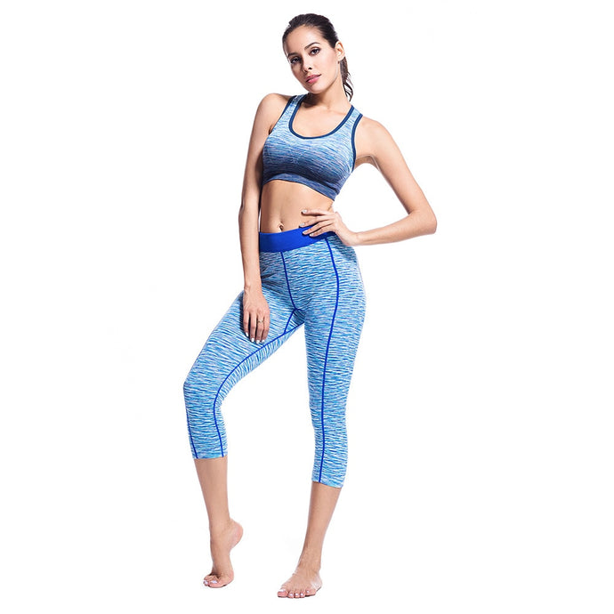 Seamless Yoga Set Women Fitness Leggings Woman Gym Clothing