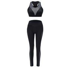 Load image into Gallery viewer, Seamless Yoga Set Women Fitness Leggings Woman Gym Clothing Sportswear Padded Push-up Bra 2 Pcs Workout Clothes Sports Suits